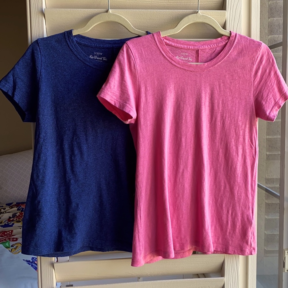 J. Crew Girlfriend tee bundle